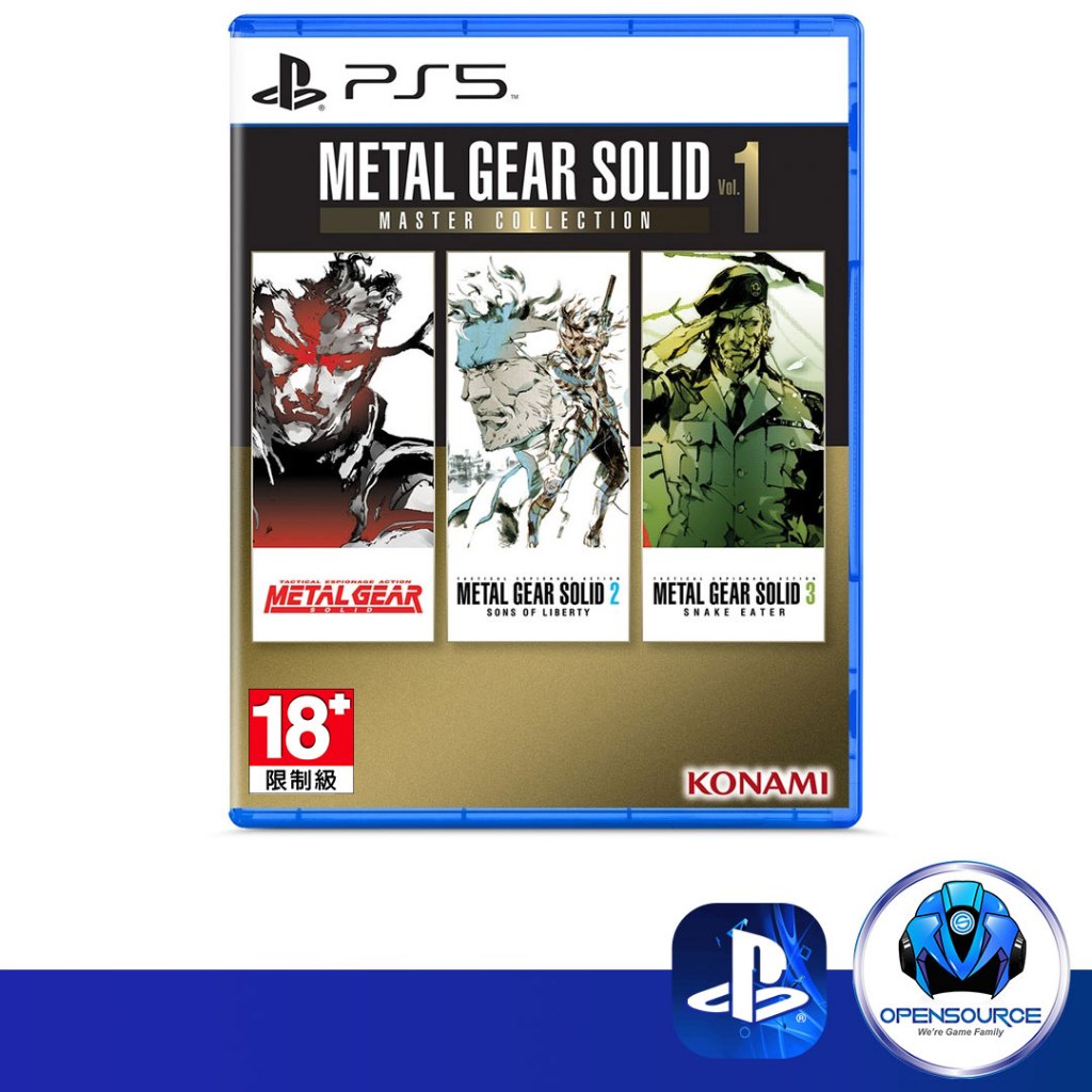 [พร้อมส่ง]Playstation:  Metal Gear Solid - Master collection Vol.1 - PS5 (ASIA Z3 ENG)