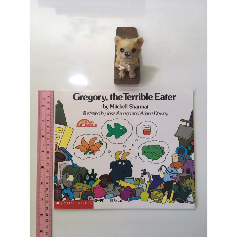 Gregory, the Terrible Eater By Mitchell Sharmat หนังสือภาษาอังกฤษมือสองปกอ่อน