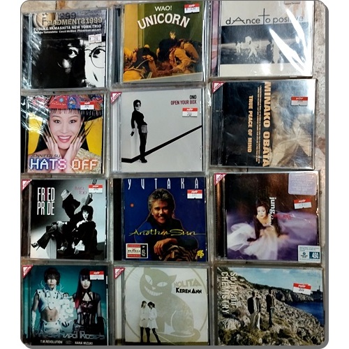 CD Japan & Asian Artist ( Used CD 1 Disc) แผ่นแท้ สภาพดี ทุกแผ่น
