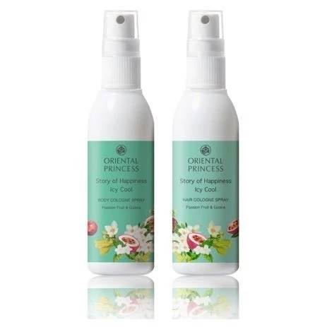 ฉีดตัว ฉีดผม Oriental princess Story of Happiness Hair Cologne Spray 100ml สเปรตัวหอม ฉีดผมหอม thumbnail 7