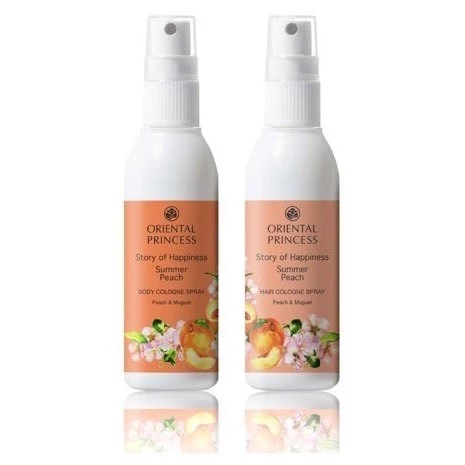 ฉีดตัว ฉีดผม Oriental princess Story of Happiness Hair Cologne Spray 100ml สเปรตัวหอม ฉีดผมหอม thumbnail 6