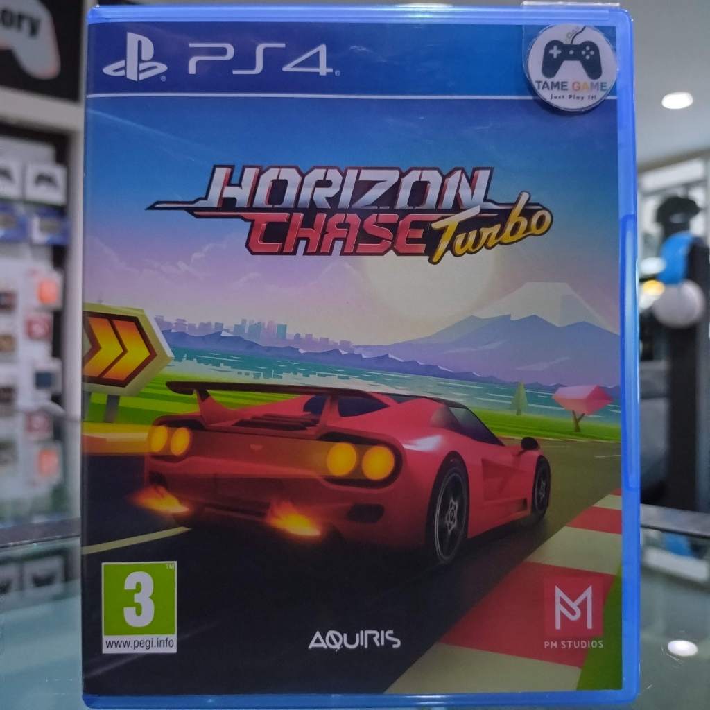 (ภาษาอังกฤษ) มือ2 PS4 Horizon Chase Turbo เกมPS4 แผ่นPS4 มือสอง (เล่นกับ PS5 ได้ เกมรถแข่ง เกมแข่งรถ เกมเล่น2คนได้)