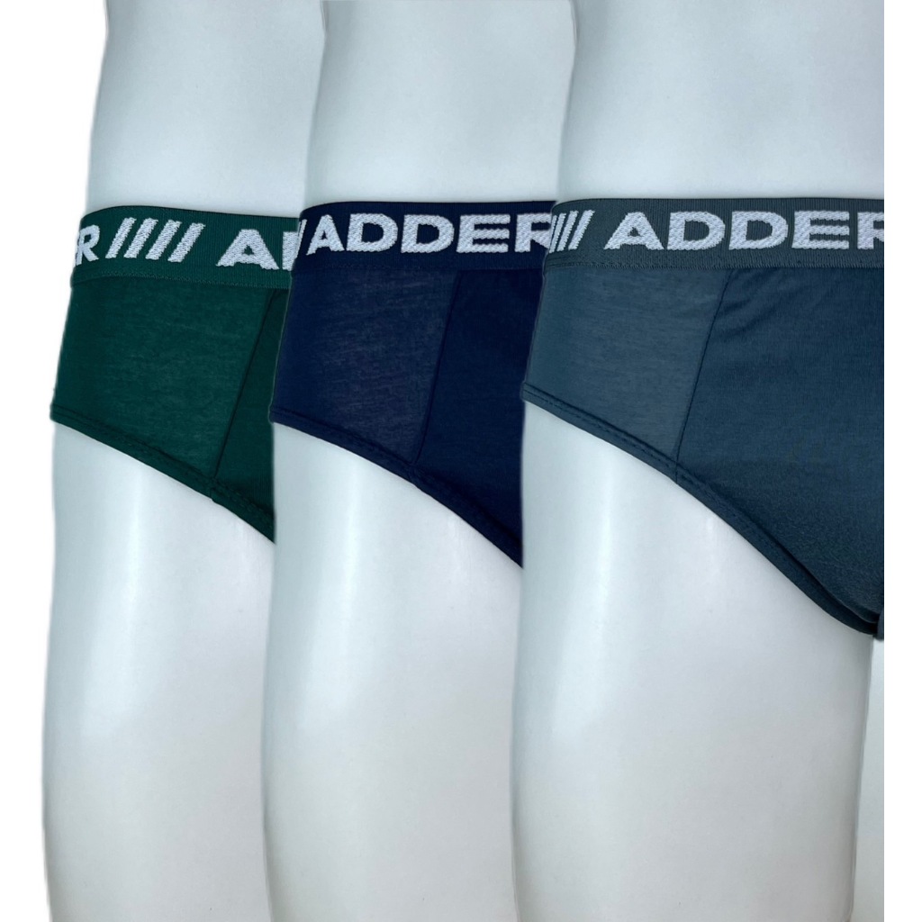 🎯ADDER แพ็ก 3ตัว🔥 รุ่นคละสี กางเกงในชาย กางเกงในชายขอบยางมาตรฐาน ขอบยางใหญ่