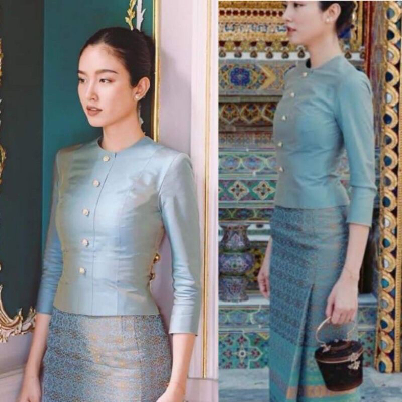 พรี-ออเดอร์ ชุดไทยเรือนต้น สไตล์น้องปอย