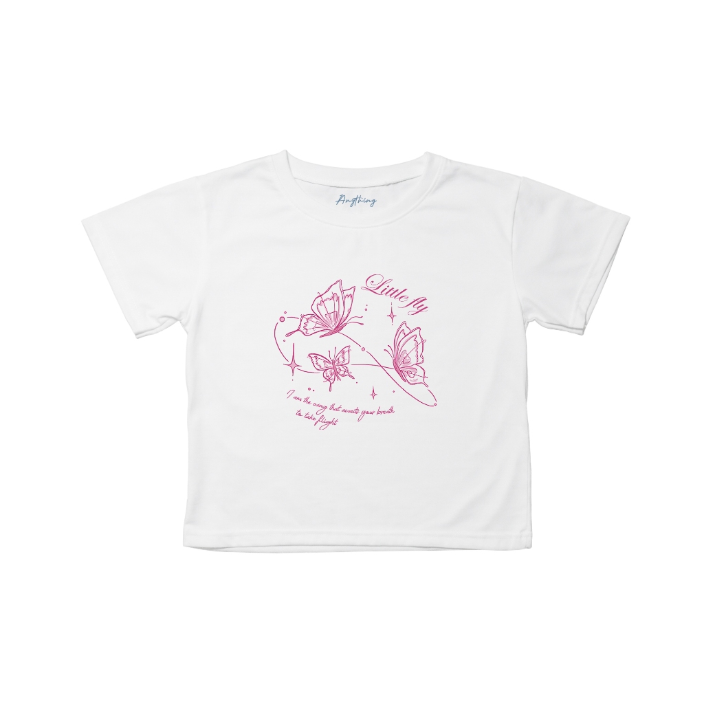 Little fly สุดคิ้ว น่ารักใส่ง่าย ผ้านุ่มใส่สบาย ใส่ได้ในทุกๆวัน พร้อมส่ง