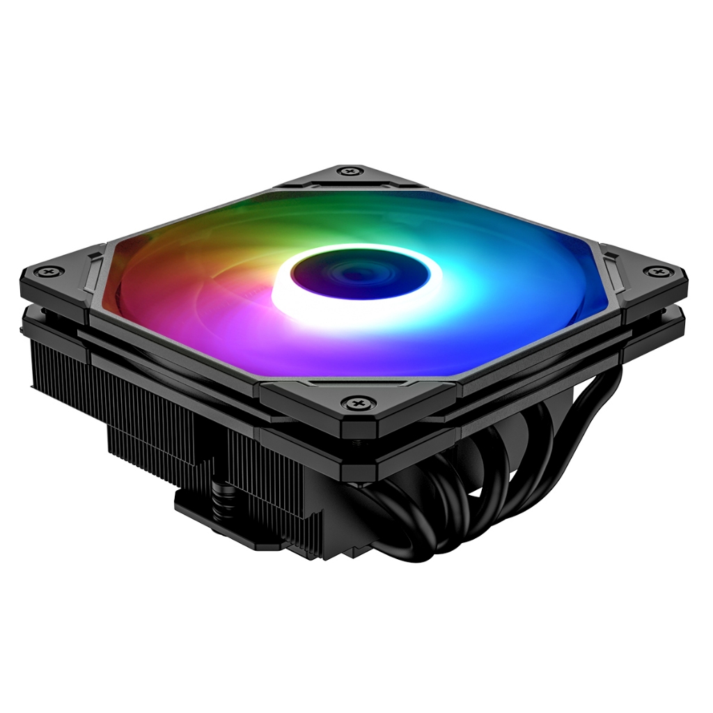 ID-COOLING IS-55 ARGB Black & White 5Heatpipe Fan 2000RPM TDP125W Intel/AMD