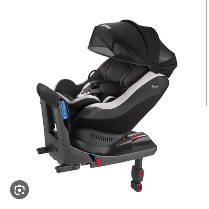 ❤️หลังคาคาร์ซีท  Aprica Cururila IsoFix สีดำ🏳️‍🌈✨🌿