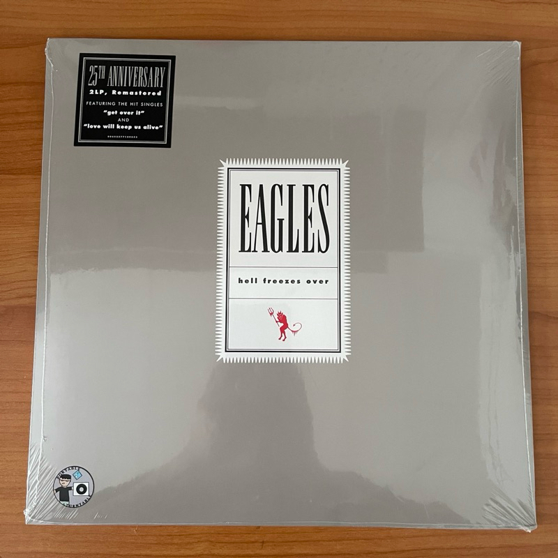 แผ่นเสียง Eagles ‎– Hell Freezes Over ,2 × Vinyl, LP, Album, Remastered, 180 gram,EU มือหนึ่ง ซีล
