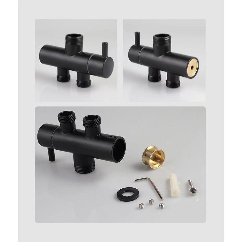 ชุดฝักบัวอาบน้ำ ชุดสุดคุ้ม ช่องน้ำเข้าทางเดียว (สามารถต่อเครื่องทำน้ำอุ่น, สามารถน้ำเย็นทางเดียวได้) - รูปที่ 4