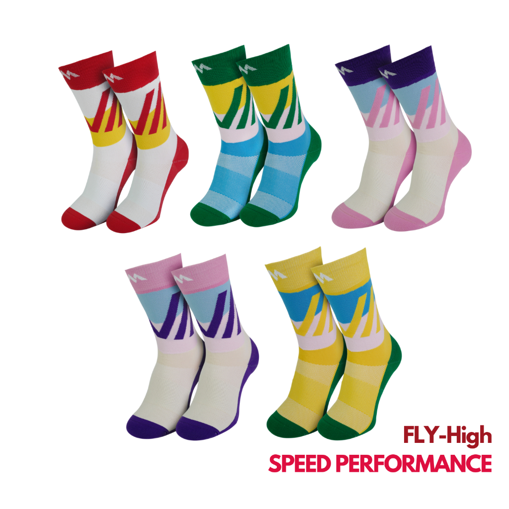 Motive Fly-High - ถุงเท้า Sport Performance (Free Size) Bananarun