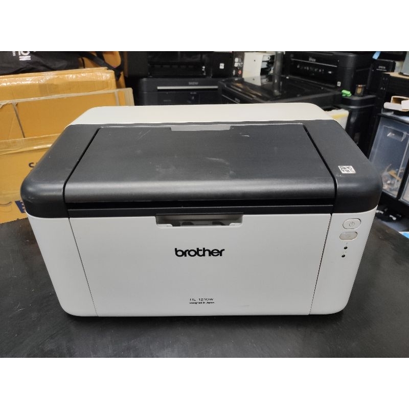 ((มือสอง))Brother HL-1210W ปริ้นขาวดำ ปริ้นได้อย่างเดียว ปริ้นผ่านไวไฟ พร้อมใช้งาส