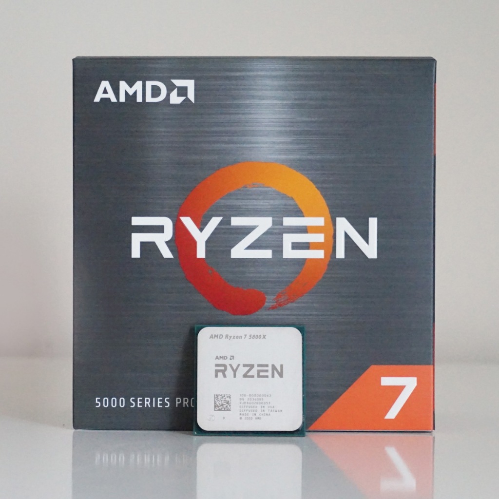 CPU (ซีพียู) AMD AM4 RYZEN 7 5800X (4.70GHz) 8C/16T R7 5800X ตัวท็อป พร้อมส่ง