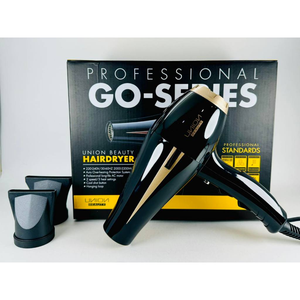 ไดร์เป่าผม UNION BEAUTY  รุ่น GO-SERIES  กำลัง 2200W
