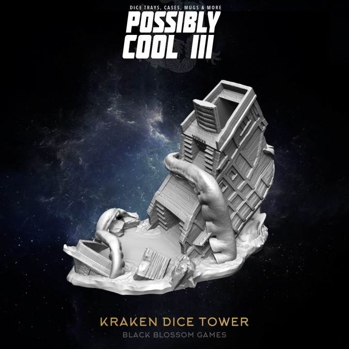 Kraken Dice Tower :: Possibly Cool Dice Tower 3จัดส่งได้ใน1-3วัน