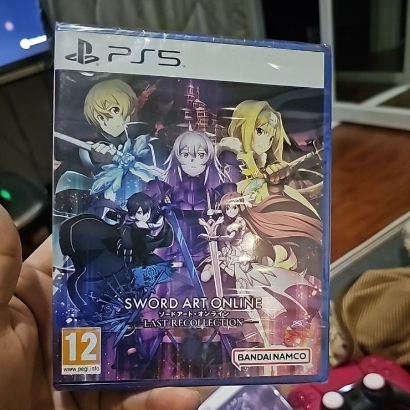 Sword art online last recollection PlayStation 5