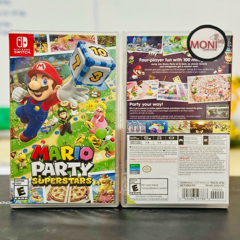 เกมส์ MARIO PARTY SUPERSTARS (Asia) (EN) Nintendo Switch Game
