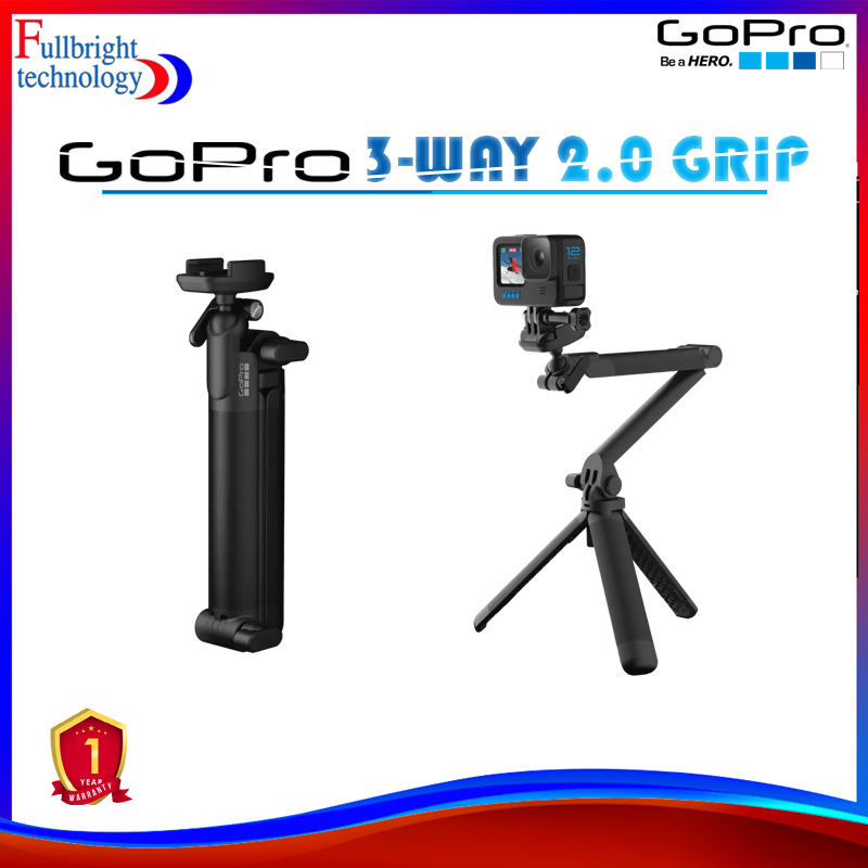 GOPRO 3-WAY 2.0 GRIP ไม้เซลฟี่ รุ่น GOPRO 3-WAY 2.0 GRIP (ประกันจากศูนย์ 1 ปี)