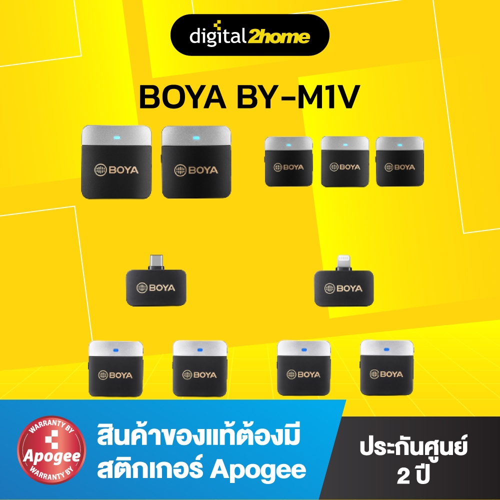 BOYA BY-M1V Wireless Microphone