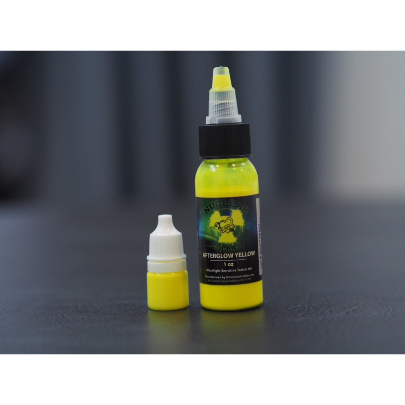 หมึกสักเรืองแสง blacklight แบบแบ่งขายขนาด 3 ml.