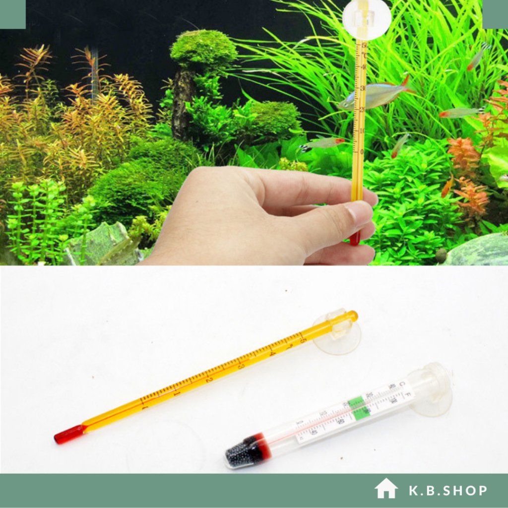 เทอร์โมมิเตอร์ วัดอุณหภูมิน้ำในตู้ปลา  Thermometer