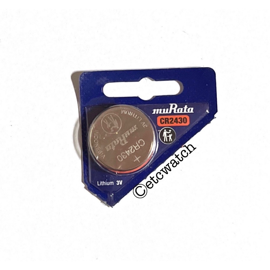 พร้อมส่ง> ถ่านกระดุม Murata CR2430 1 ก้อน