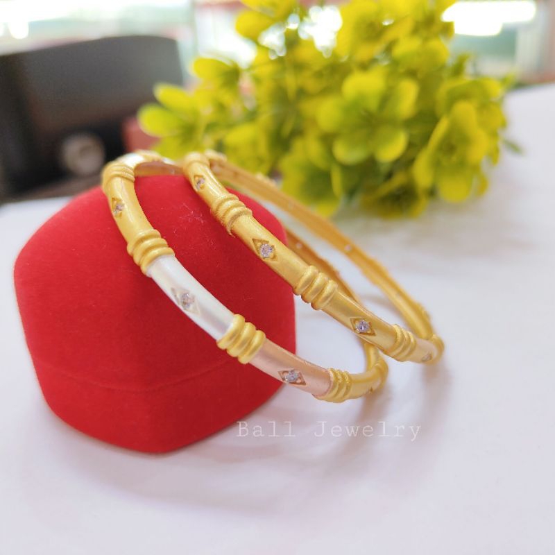 k02กำไลล้อมทรัพย์ สวยหรูมาก