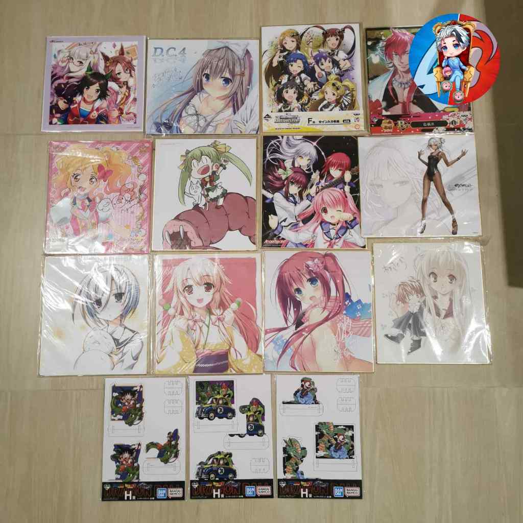 ชิกิชิ อนิเมะ Shikishi[ลิขสิทธิ์แท้] Shikishi ชิกิชิ สาวๆ อนิเมะ การ์ตูน พร้อมส่ง Evangelion spy x family RezeO Animeแท้