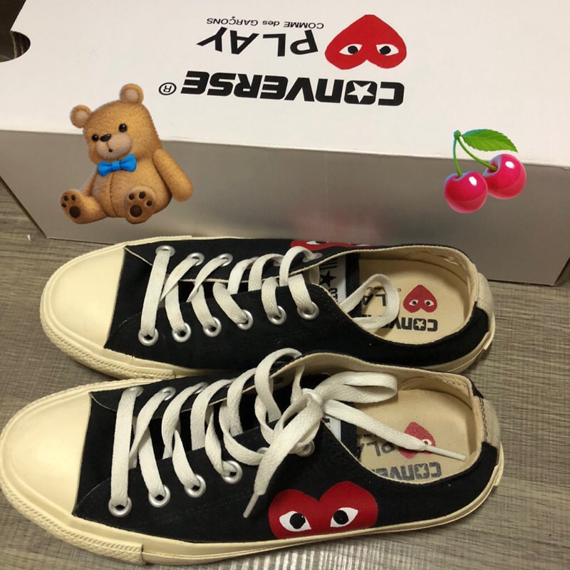 (used) converse comme play des garcons