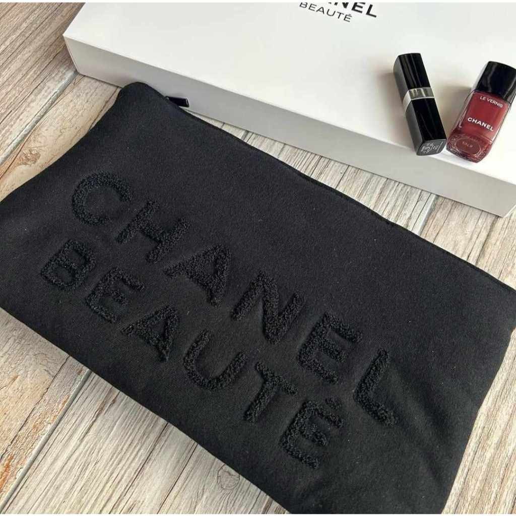 CHANEL กระเป๋าเครื่องสำอางชาแนลของแท้💯 Chanel Pouch Chanel cosmetic bag Chanel Fantaisie de Chanel exclusive creation