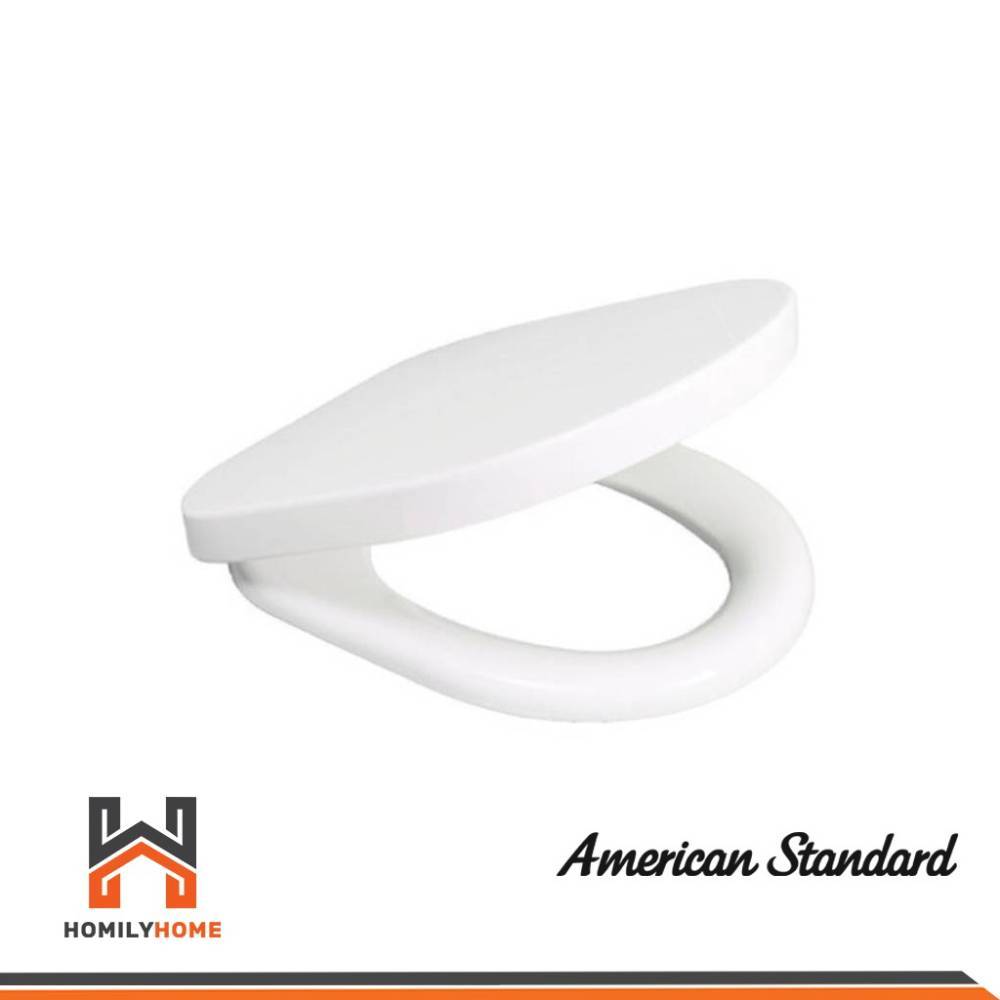 American Standard ฝารองนั่ง รุ่น TONIC NEW WAVE (สีขาว) 474000S-WT ฝารองนั่งชักโครก