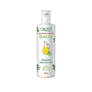 ครูเซ็ท น้ำมันแต่งผม 350มล. Cruset Hair Dressing Lotion 350 ml. น้ำมันเซ็ทลอน #น้ำมันแต่งผม