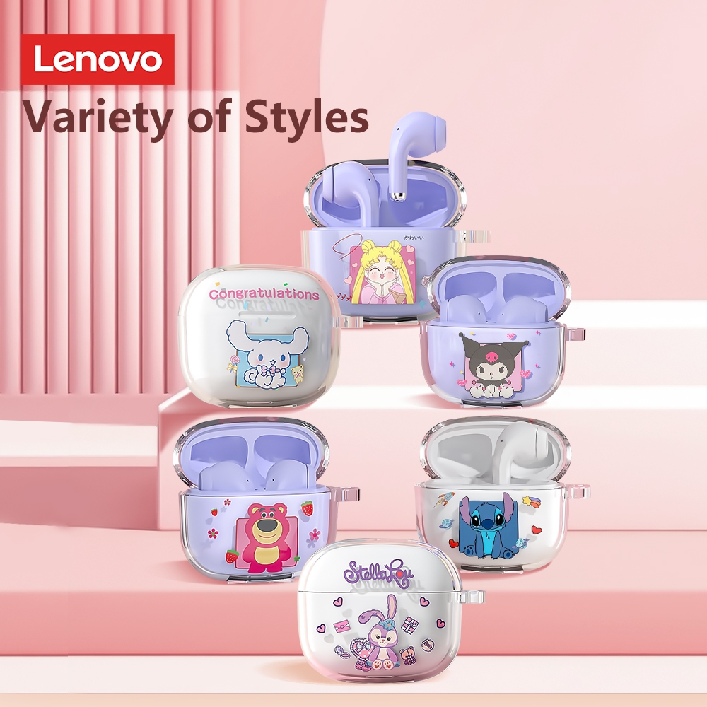 Lenovo LP40 PRO หูฟัง TWS หูฟังบลูทูธ ไร้สายบลูทูธ 5.1 เวอร์ชันใหม่ พร้อมไมค์ IPX5 พร้อมไมโครโฟน สําหรับ IOS Android