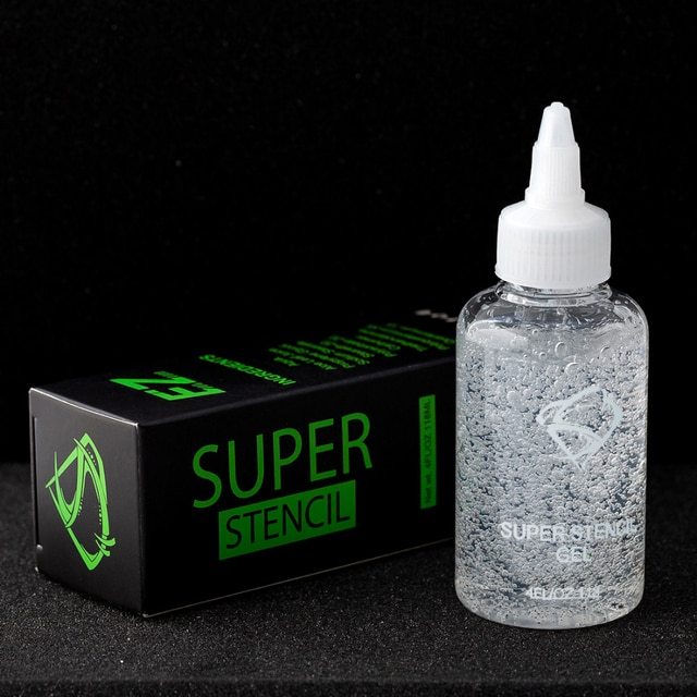 เจลลอกลาย น้ำยาลอกลาย สินค้าของ Ez Super Stencil Gel ขนาด 120ml. ใช้สำหรับลอกลายลงผิวกาย