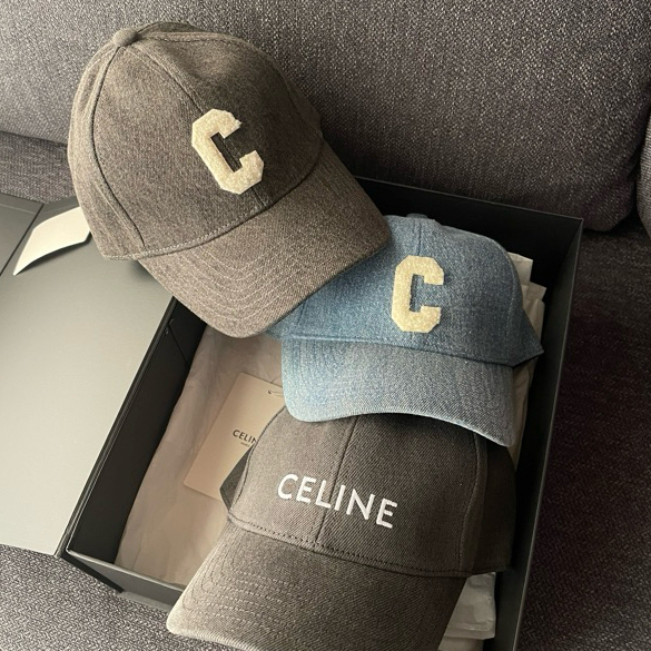 👑🔥หมวกแก็ปเดนิมตัวอักษร แบบที่ BOGUM ใส่ล่าสุด  C LOGO ลายโลโก้CE งานVVIP 1:1🧨