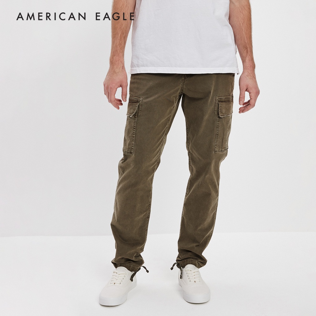 American Eagle Flex Original Straight Lived-In Cargo Pant กางเกง ผู้ชาย ขายาว คาร์โก ออริจินอล สเตรท (EMJP 012-4712-309)