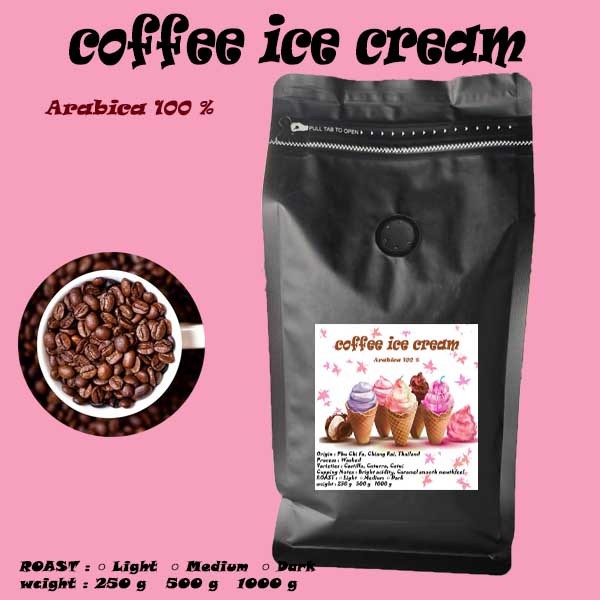 Mooday Coffee เมล็ดกาแฟ คั่วกลาง-Coconut Ice cream(Washed Process) Colombia