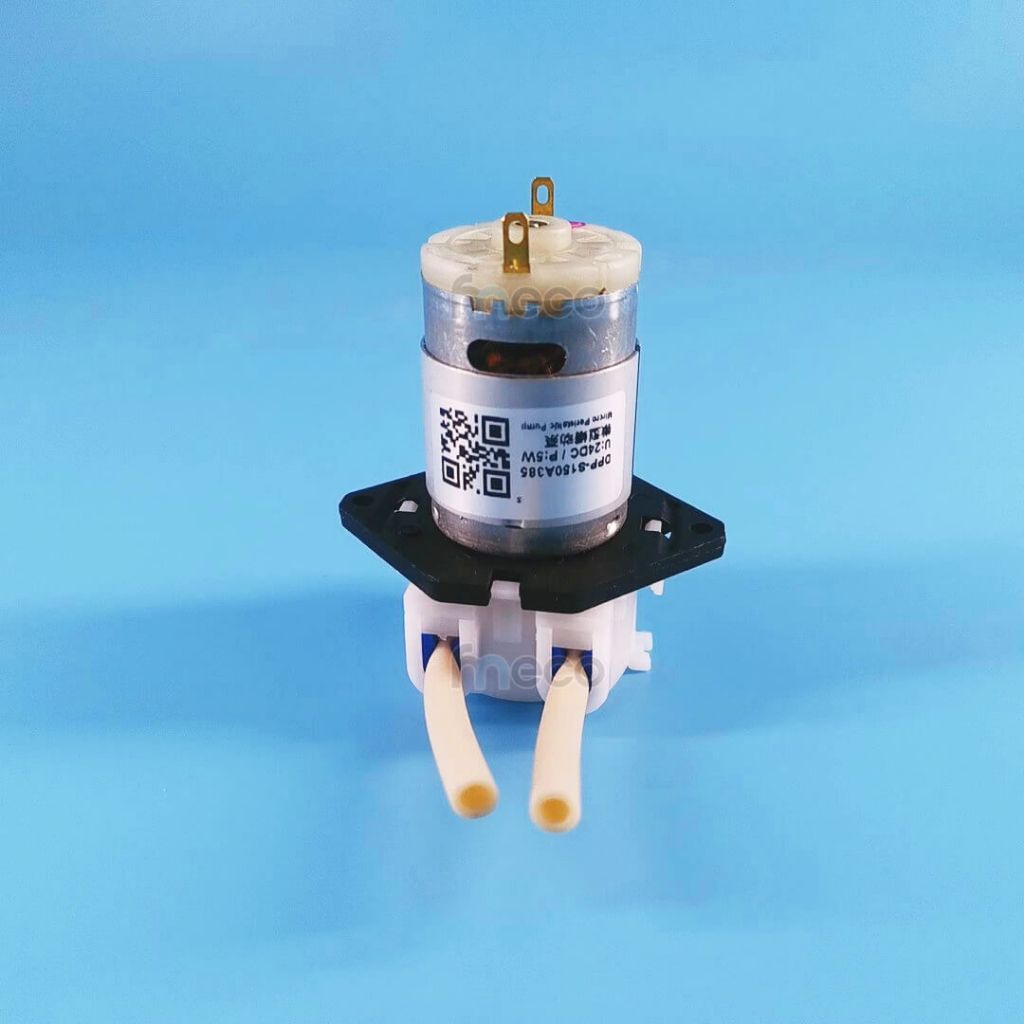 ปั๊มหมึกขาวหมุนเวียน Micro peristaltic pump 24V DC 5W  สำหรับเครื่อง DTF S150A310