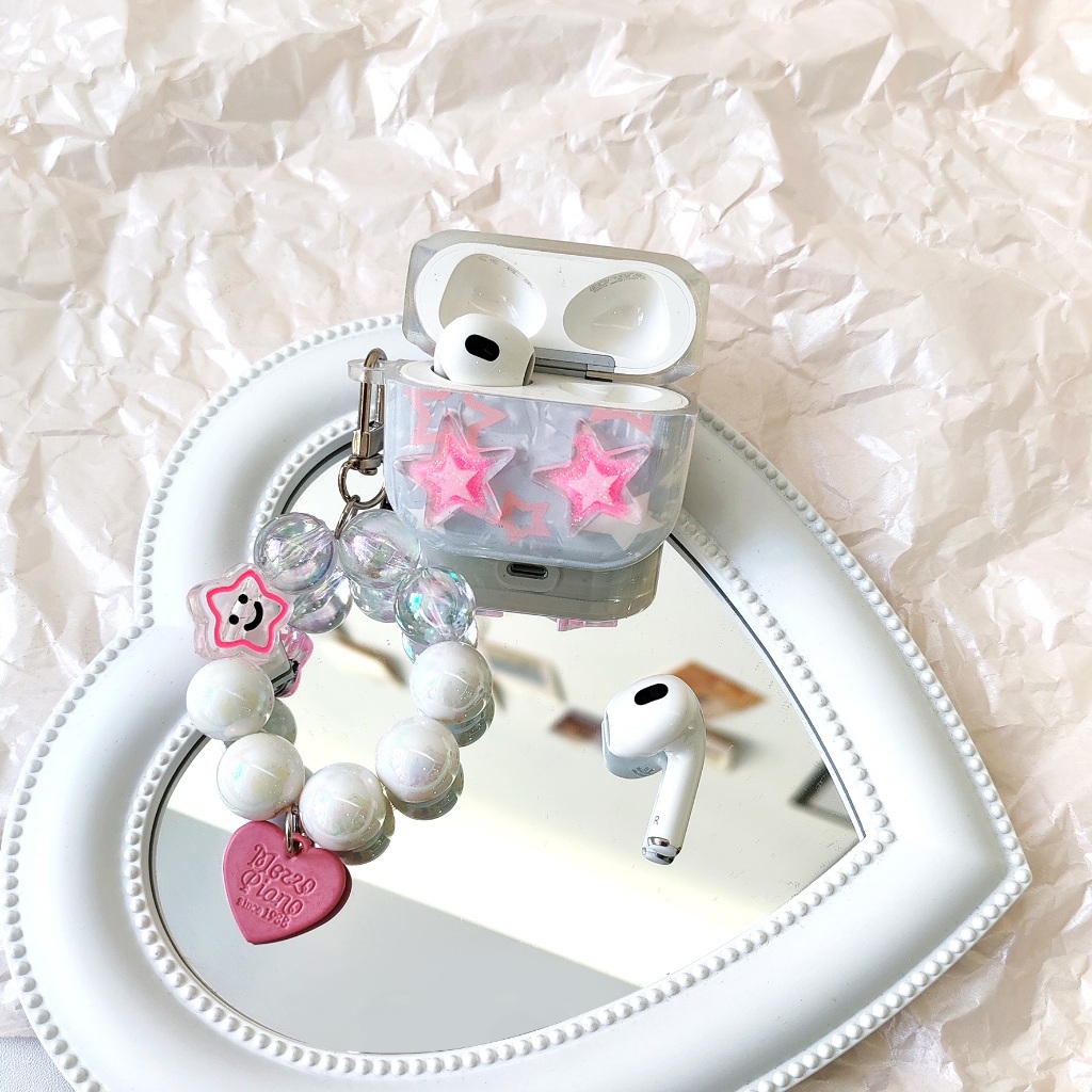 เคสหูฟัง 1/2/gen2 เคสใสการ์ตูนนูน Airpods เคสหูฟังบลูทูธ เคสหูฟังไร้สาย pro pro2 เเถมห่วงคล้อง gen gen2 gen3 Airpods3 - รูปที่ 2