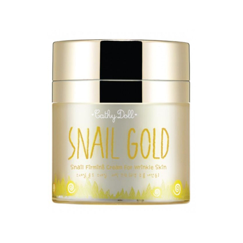 Cathy Doll Snail Gold Snail Firming Cream For Wrinkle Skin 50 g.สเนลโกลด์