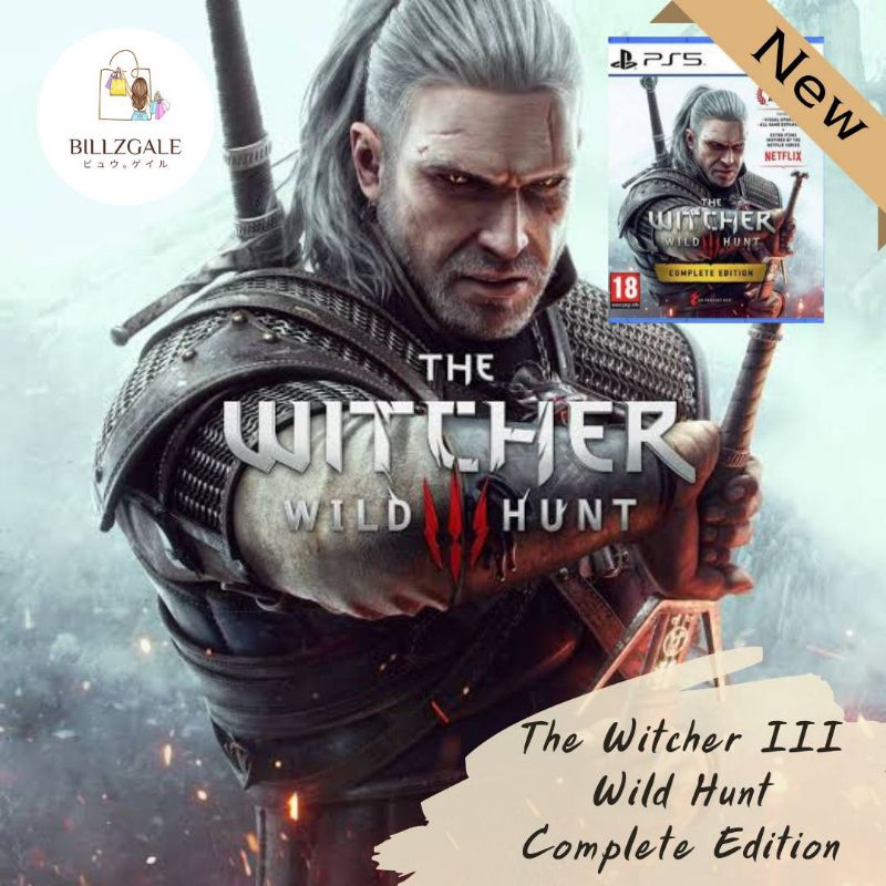 [🔥 โปร 7.1 ลด 20% เหลือ 840 บาท โค้ดทักแชท💥](พร้อมส่งจาก กทม)(มือ1)PS5|The Witcher 3 Wild Hunt Compl