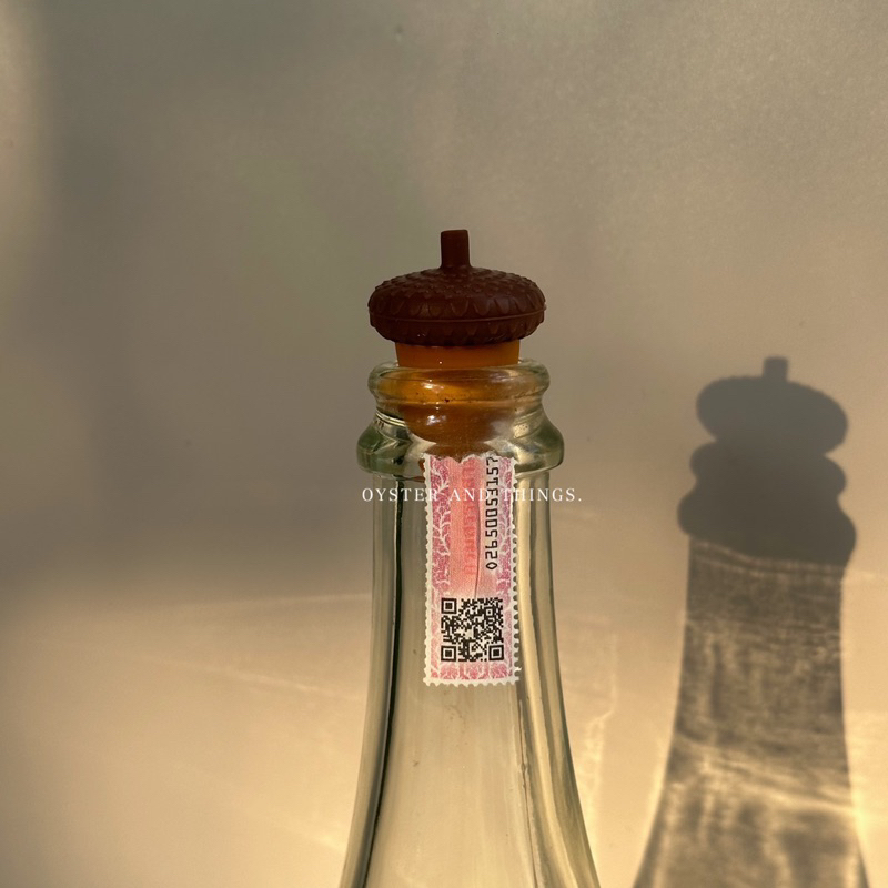 Acorn wine stopper | ที่ปิดจุกไวน์ลูกโอ้ค | Oyster and Things.