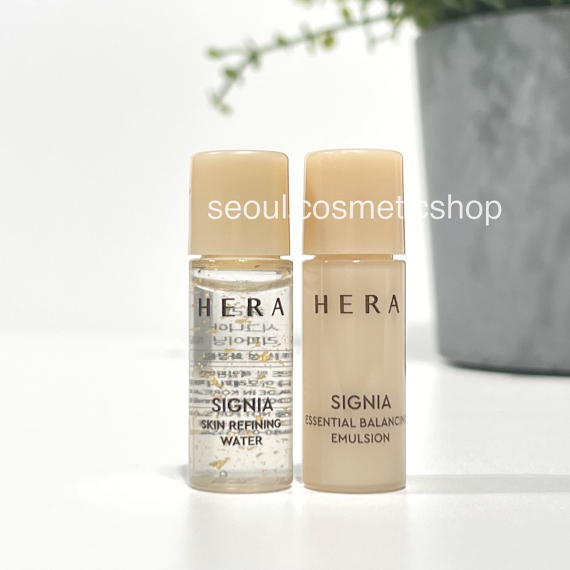 (Signia Water -Emulsion ) HERA Signia Skin Refining Water (5ml) +Essantial Balancing Emulsion (5ml)