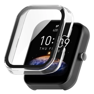 เคส Amazfit bip 3 / bip 3 pro ฟิล์มกระจกนิรภัย PC สวยงามมีหลากหลายสี