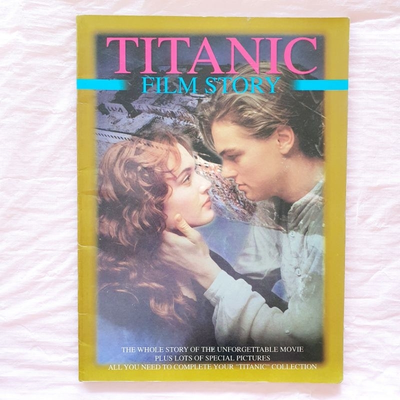 หนังสือสะสม ไททานิค Titanic film story