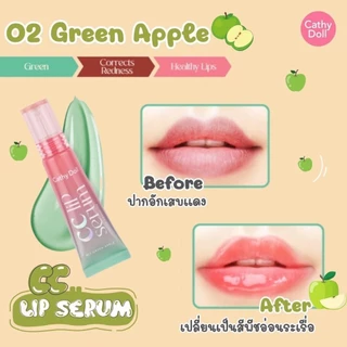 เคที่ดอลล์ ซีซี ลิปเซรั่ม ลิปบำรุง ริมฝีปาก Cathy Doll CC Lip Serum Colorcore Recorder 10 g. ((3 สี))