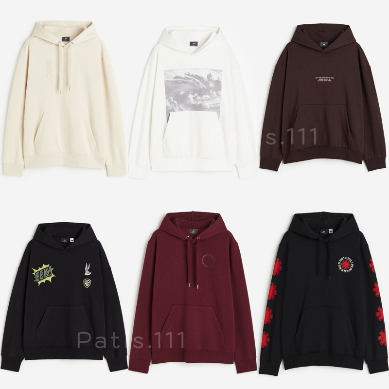 เสื้อฮู้ดดี้แบบสวม ของแท้ งานป้ายจากช็อป | HDM