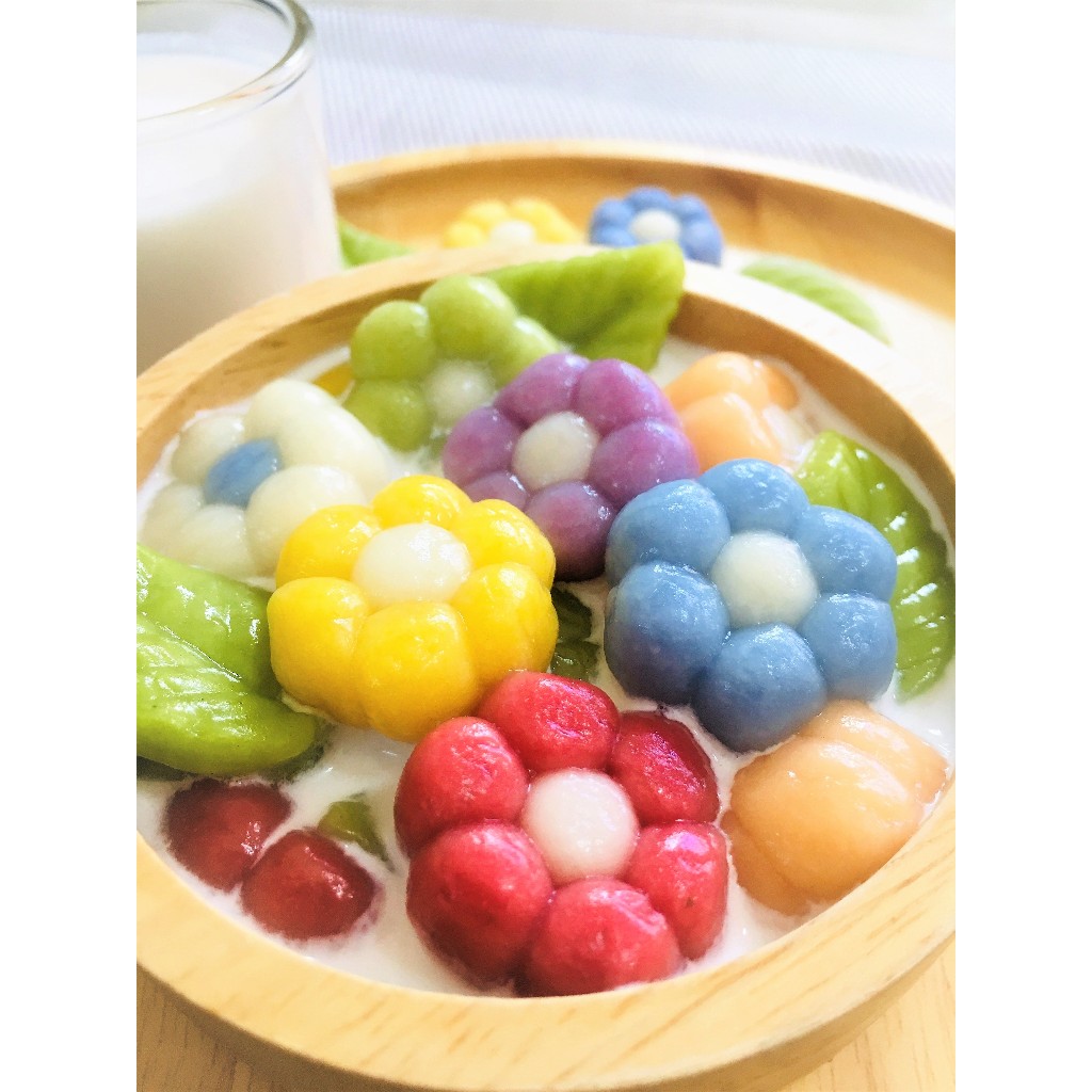 เม็ดบัวลอยดอกเดซี+ใบไม้ ออแกนิค Home made100%ต้นตำรับสูตรคุณยาย By jasmine300กรัม