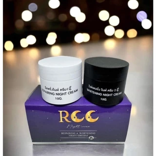 ของแท้ ครีม RCC ไนท์ครีม บีไวท์ ของแท้100% 1 กล่องได้ 2 กระปุก