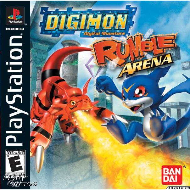 PS1 : Digimon Rumble Arena (USA) (1 Disc)