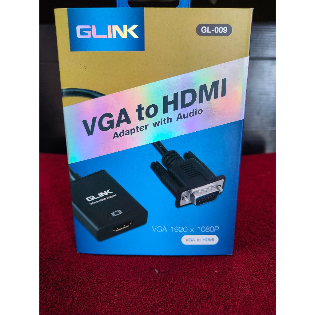 G-Link VGA TO HDMI สายแปลง VGA TO HDMI Glink HITECHubon